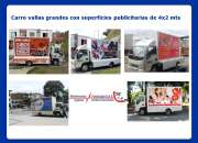 Alquiler de carro valla en Barranquilla